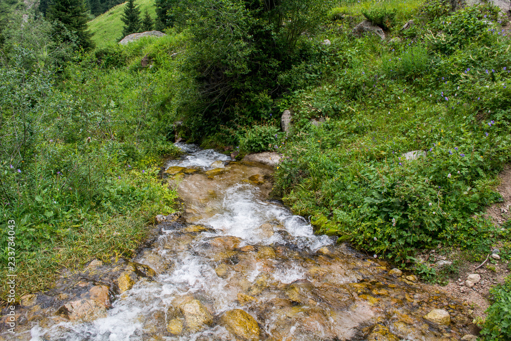 Mountain river Mountain river