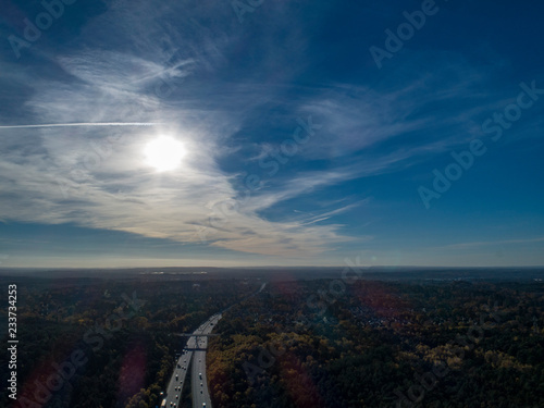 Fototapeta Naklejka Na Ścianę i Meble -  Aerial Sky Scape