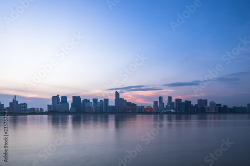 panoramic city skyline