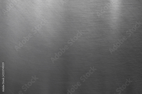 Brushed stainless steel texture photo