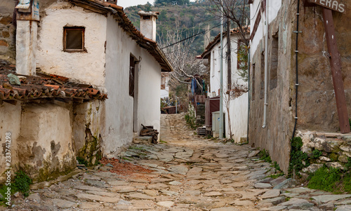 Historical Sirince village and old traditional village houses, Selcuk, Izmir, Turkey.