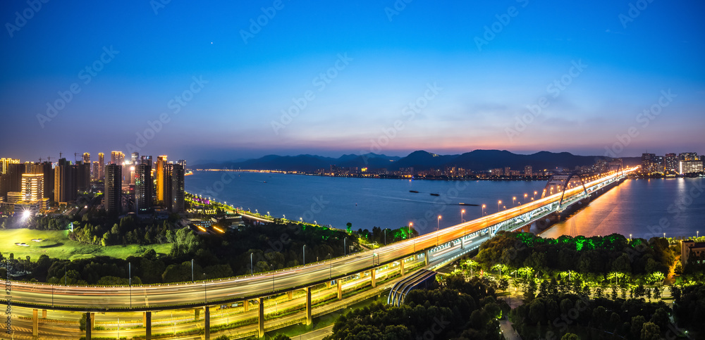 Obraz premium view of the city