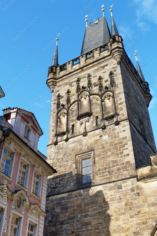 Powder Tower in Prague, Czech Republic