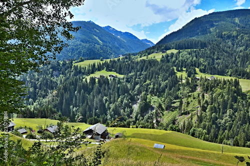 Austrian Alps-view on the Stabenthein