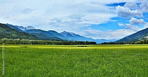 Austrian Alps-view on the Alps