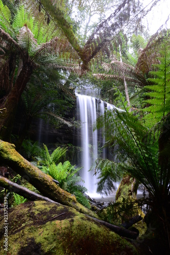Russell falls in Mount field national park, Tasmania, Australia