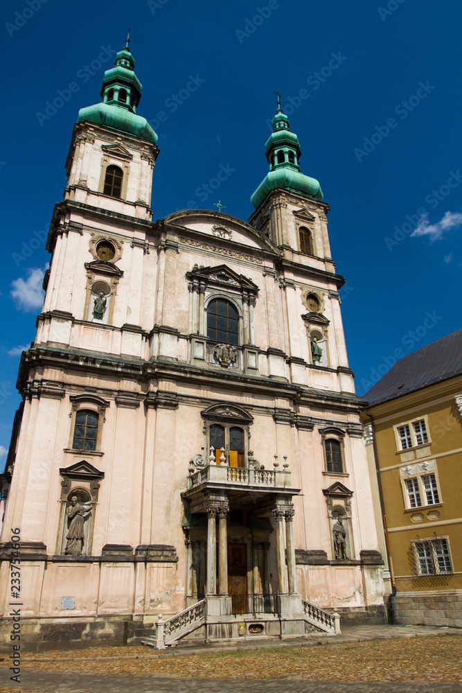 St. Paul`s church in Nysa, opolskie, Poland