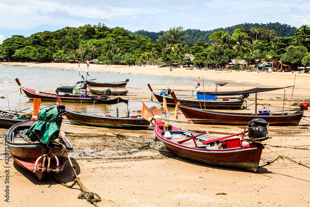 Fishing boats of Koh Lanta