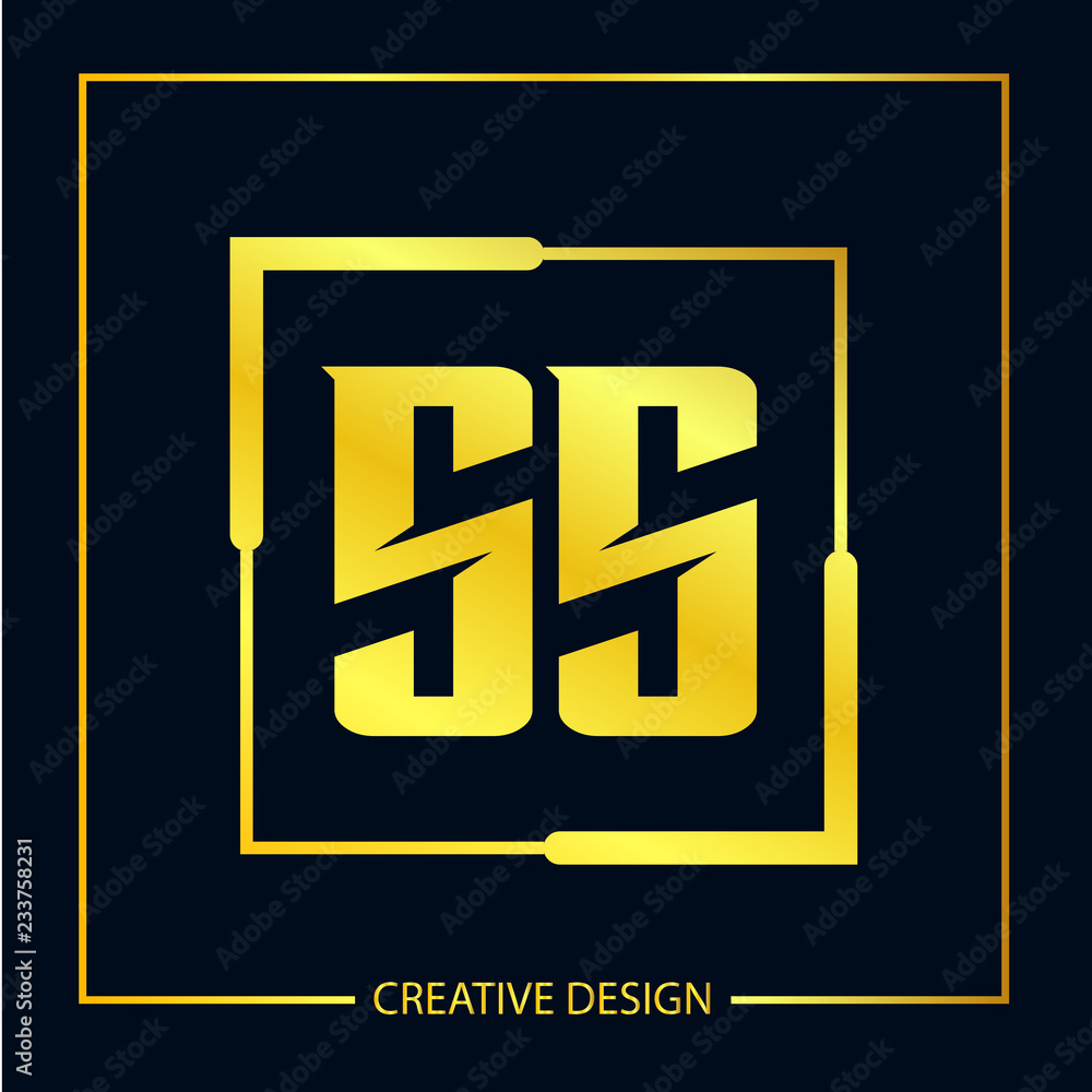 Initial letter SS Logo Template Vector Design Initial letter SS Logo Template Vector Design