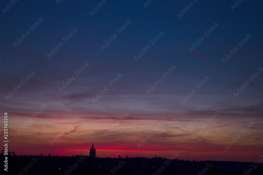 Obraz Prague dawn