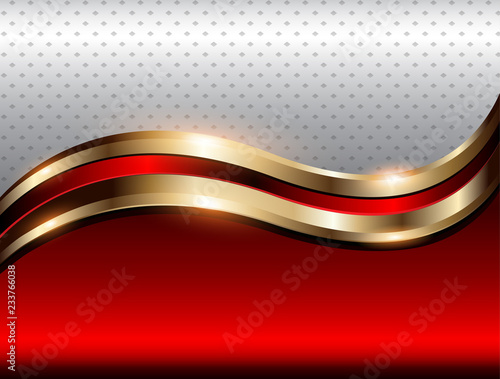 Abstract background red wit...