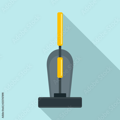 Old hand vacuum cleaner icon. Flat illustration of old hand vacuum cleaner vector icon for web design