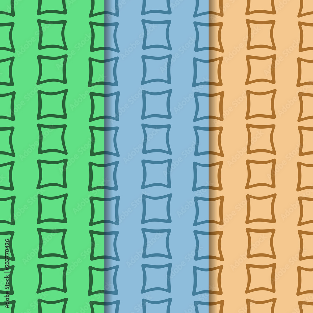 Obraz premium Geometric seamless pattern. Square