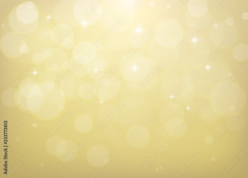 Abstract Bokeh Golden Christmas Background. Abstract Bokeh Golden Christmas Background.