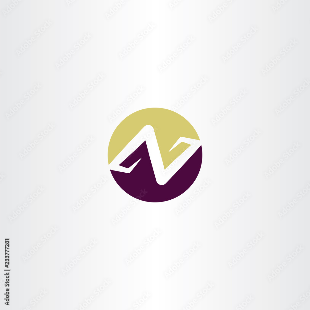 logo letter n or z icon vector symbol element logo letter n or z icon vector symbol element