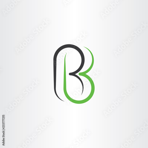 letter r and b rb logo icon vector element symbol