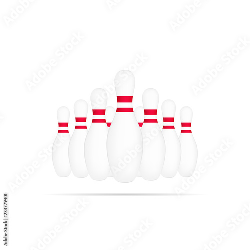 Bowling club icon