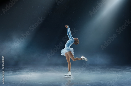 Bilde på lerret figure skating