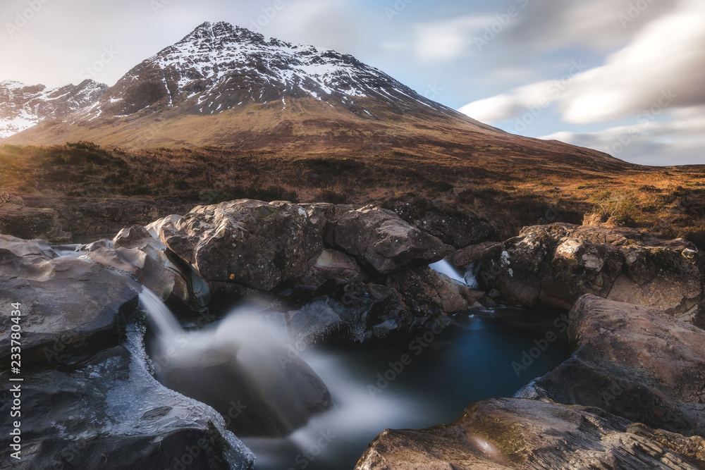 Hiking in the Isle of Skye, Scotland Hiking in the Isle of Skye, Scotland