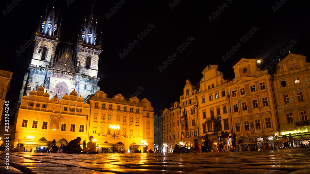 Plaza en Praga