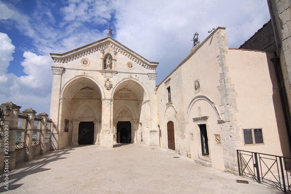 Santuario San Michele Arcangelo comune monte Sant'Angelo Foggia Italia