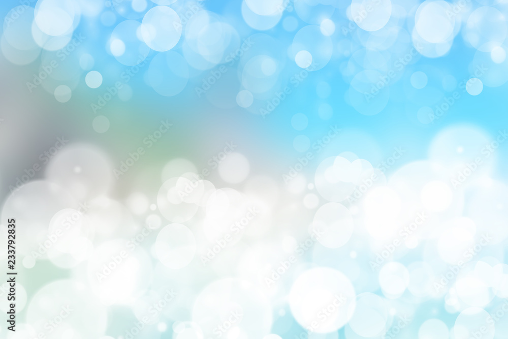 Abstract blurred festive winter christmas or Happy New Year background with shiny blue and white bokeh lighted snow landscape. Space for your design. Card concept. Abstract blurred festive winter christmas or Happy New Year background with shiny blue and white bokeh lighted snow landscape. Space for your design. Card concept.