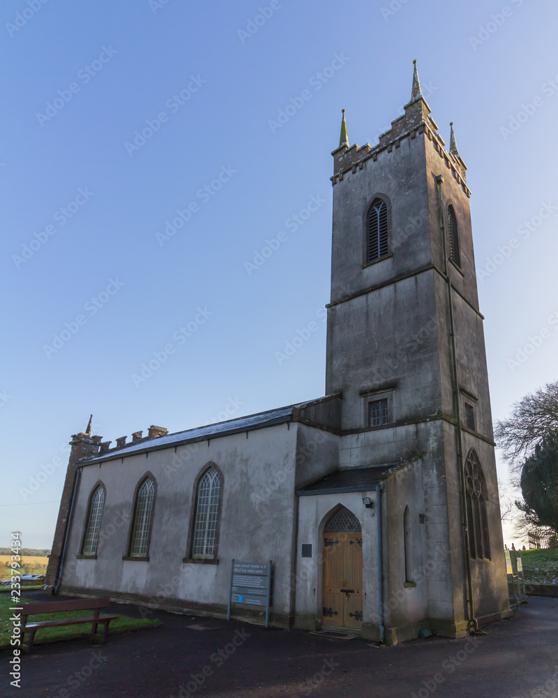 Saint Patrick's Church is also the visitor's center at the Hill of Tara archaelogic site in Ireland