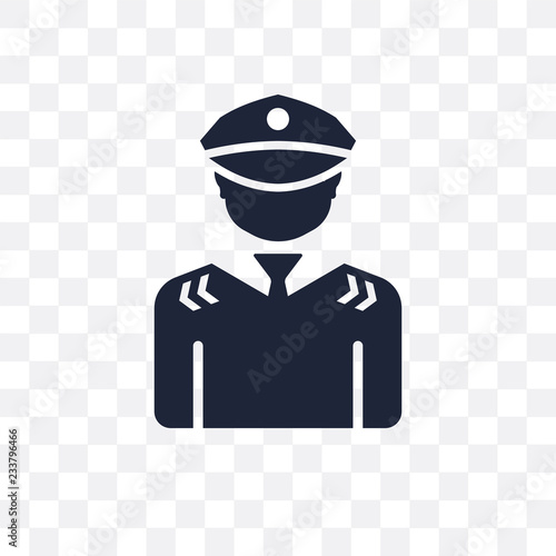 lieutenant transparent icon. lieutenant symbol design from Army collection. Simple element vector illustration. Can be used in web and mobile.