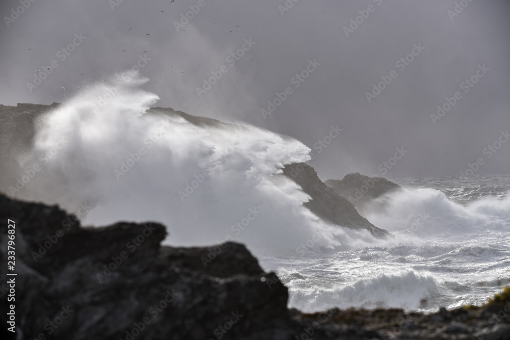 Tempête sur les iles de Baguenères Tempête sur les iles de Baguenères