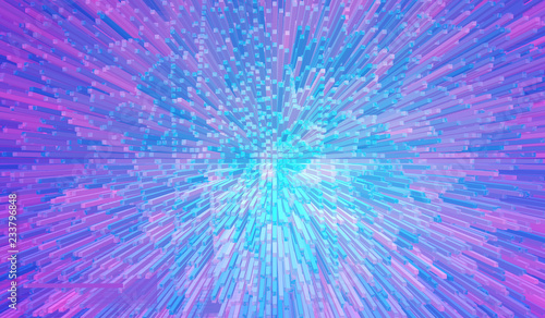 colored explosion
