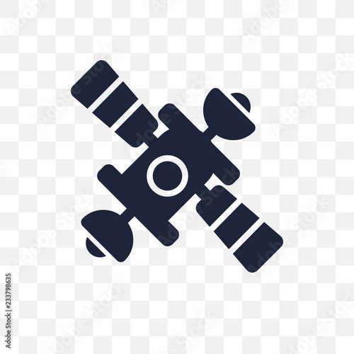 Space station transparent icon. Space station symbol design from Astronomy collection. Simple element vector illustration. Can be used in web and mobile.