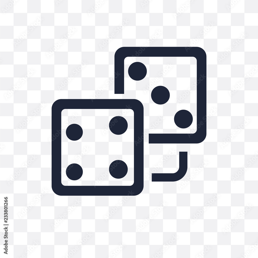 Dice transparent icon. Dice symbol design from Arcade collection ...