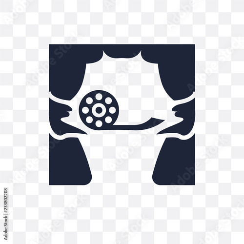voice acting transparent icon. voice acting symbol design from Entertainment collection. Simple element vector illustration. Can be used in web and mobile.