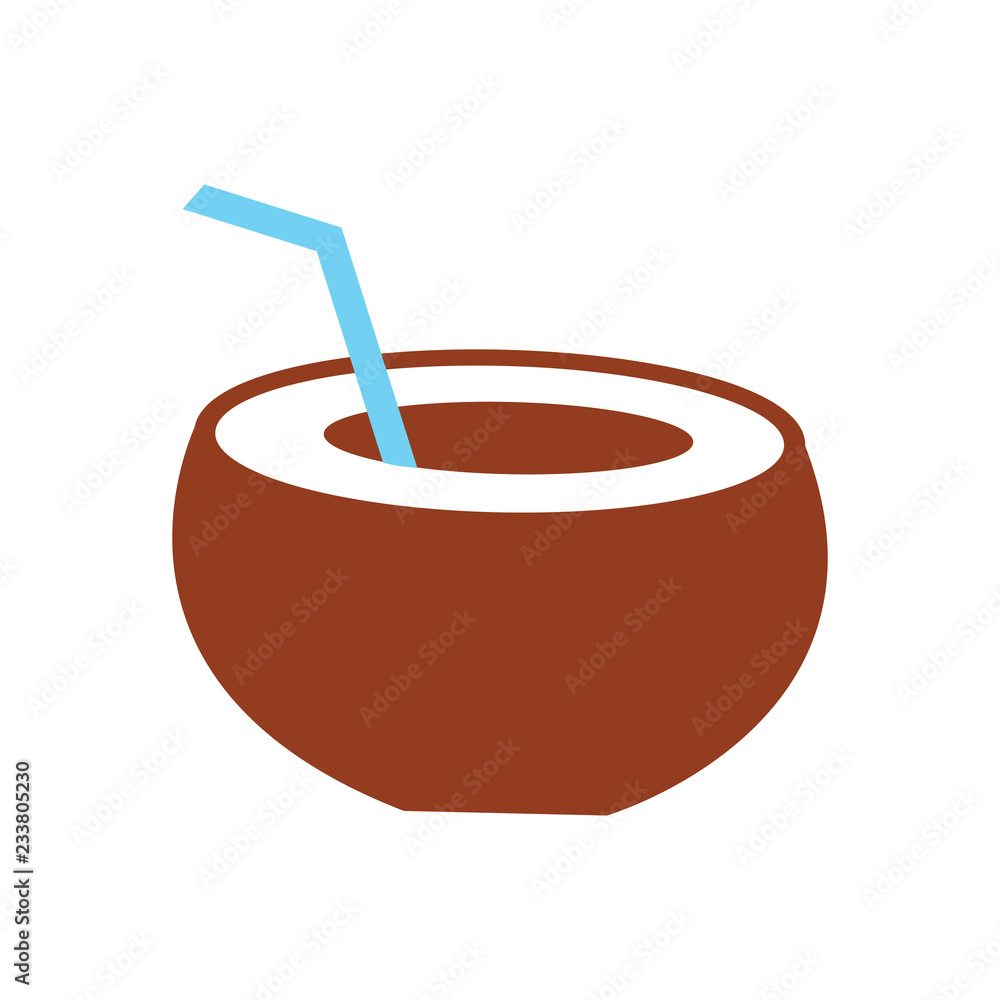 coconut juice icon. vector illustration coconut juice icon. vector illustration