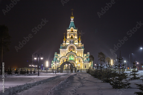 Temple of the Great Martyr Tatiana in Russia, Kogalym