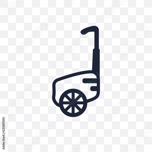 Hoverboard transparent icon. Hoverboard symbol design from Electronic devices collection. Simple element vector illustration. Can be used in web and mobile.