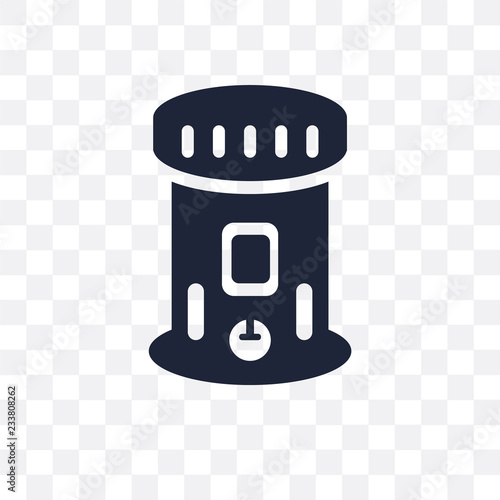 kerosene heater transparent icon. kerosene heater symbol design from Electronic devices collection. Simple element vector illustration. Can be used in web and mobile.