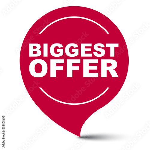 red vector banner biggest offer Free Download red vector banner biggest offer - GFXLoad