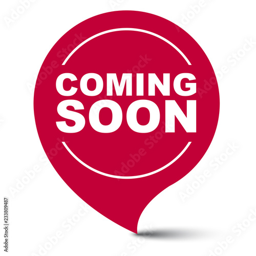 Free Download red vector banner coming soon - GFXLoad