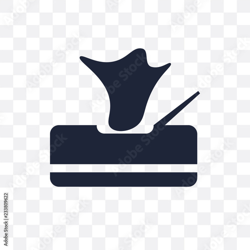 Wipes transparent icon. Wipes symbol design from Hygiene collection.