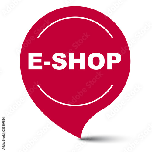 red vector banner eshop
