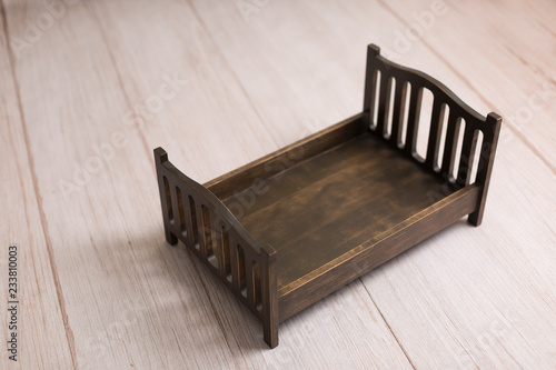 little bed. crib for newborn photo shoot. children s bed. bed for dolls