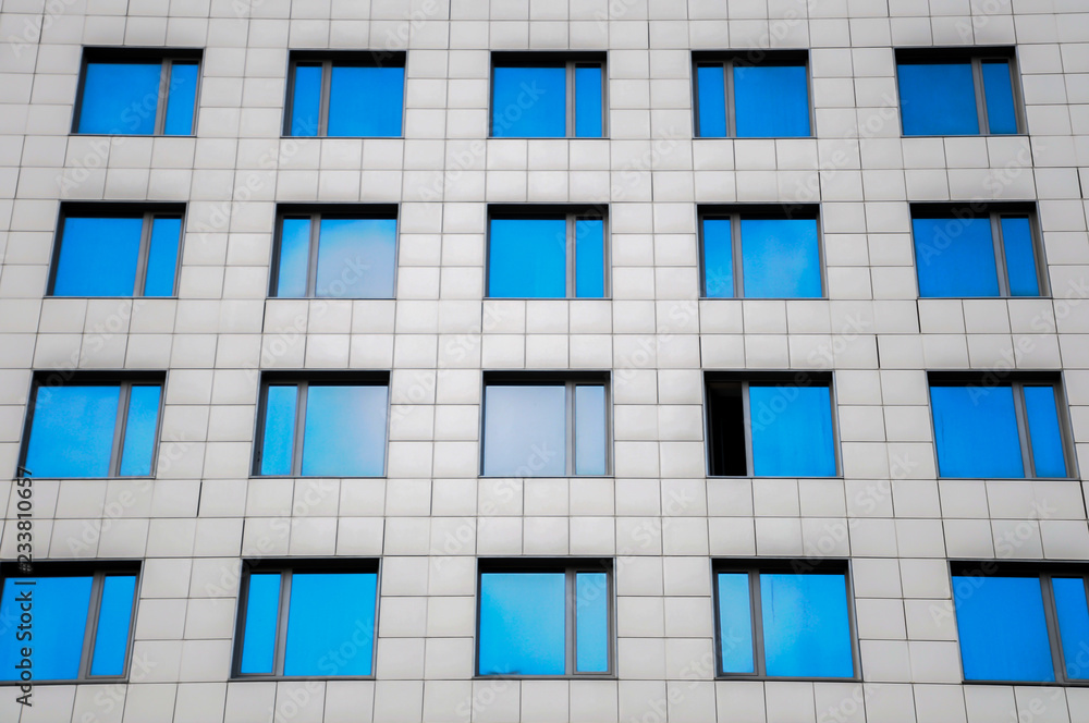 Skyscraper with windows. Skyscraper with windows.
