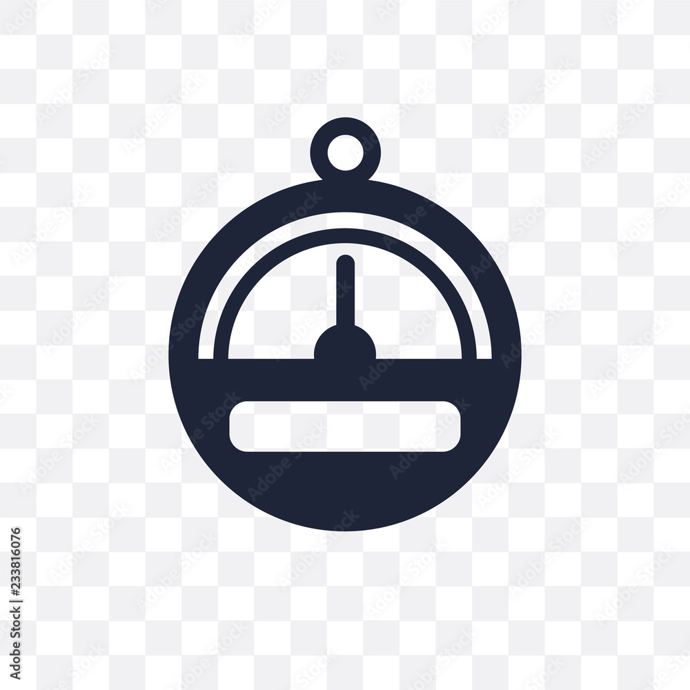 Barometer transparent icon. Barometer symbol design from Nautical collection. Barometer transparent icon. Barometer symbol design from Nautical collection.