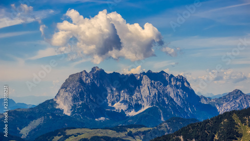 Beautiful alpine view near Koessen - Tyrol - Austria