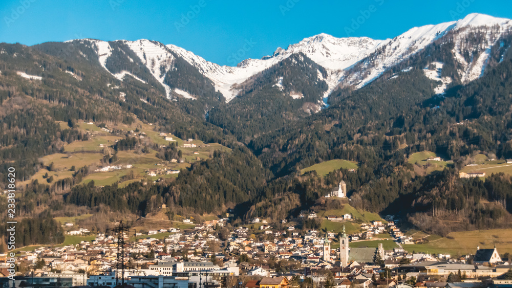 Beautiful alpine view near the Brenner - Austria