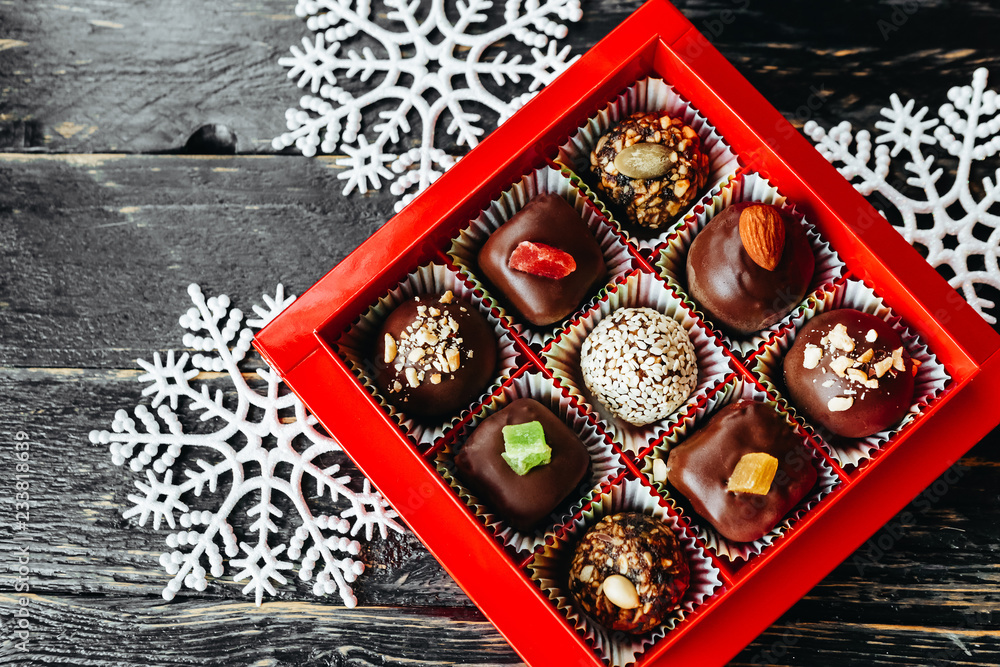 natural and healthy homemade candies as a Christmas present natural and healthy homemade candies as a Christmas present