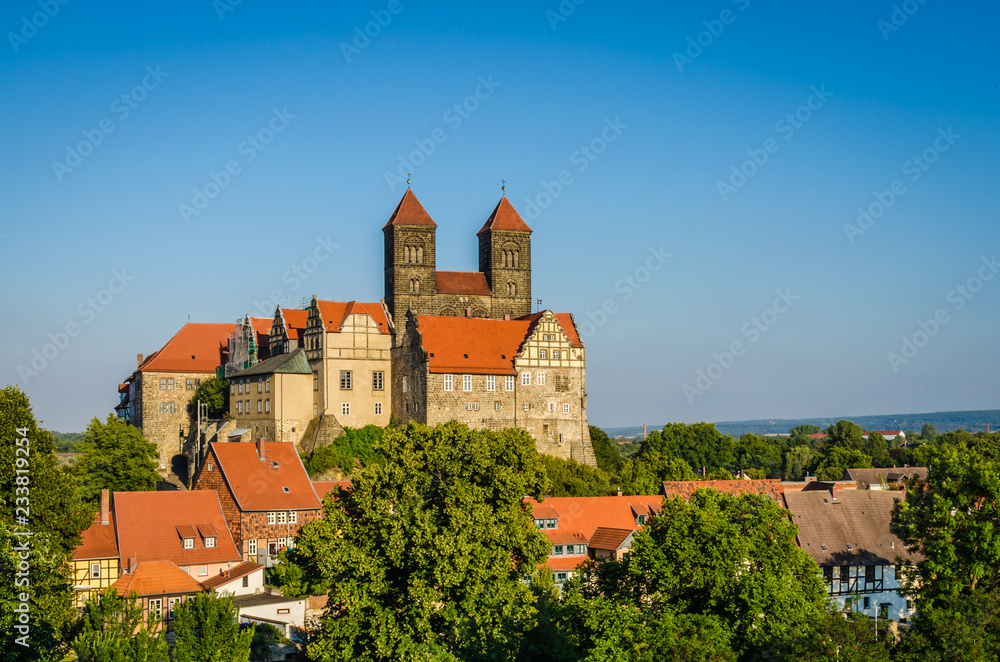 Quedlinburg Schlossberg mit Stiftskirche