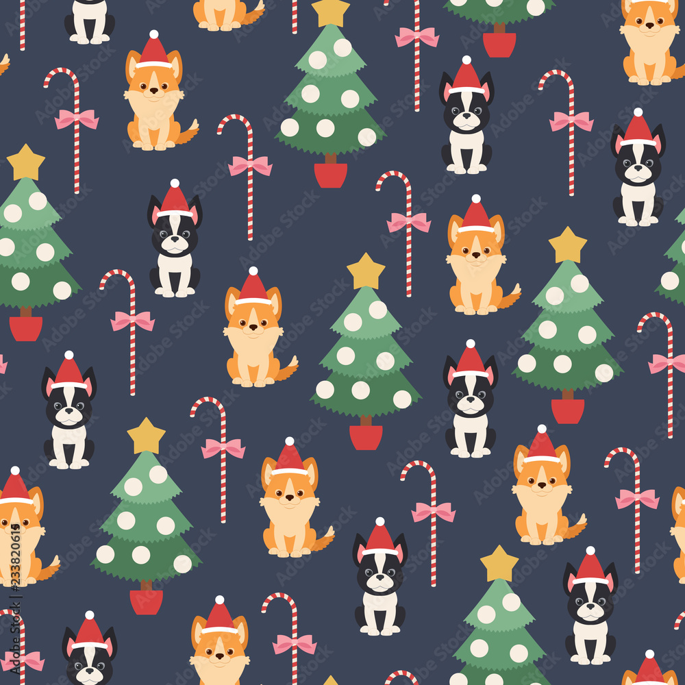 Animal vector seamless pattern. Animal vector seamless pattern.