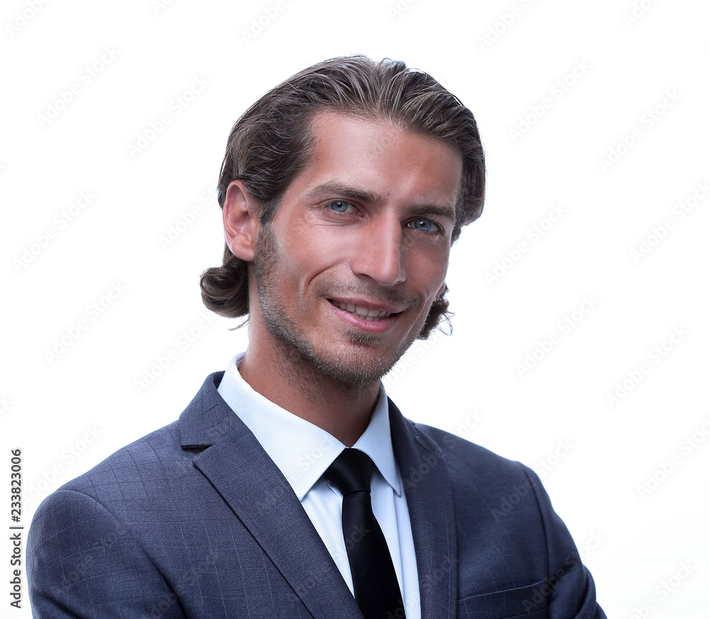 portrait of smiling business people. portrait of smiling business people.